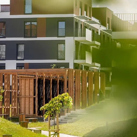 Ceglana Park Bright Studio Balcony & Parking Katowice By Noclegi Renters Exterior foto